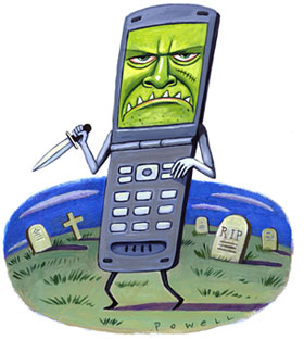 evil cell phone