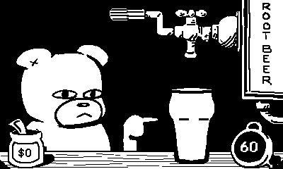 Animated gif of Root Bear Game